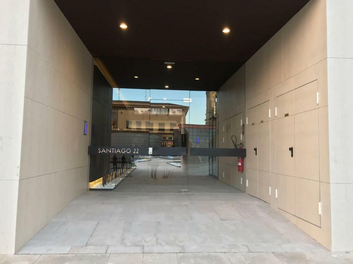 Az El Balcon A La Basilica Apartman Zaragoza Kültér fotó
